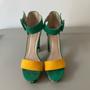 Rouge Helium Tropical Heels